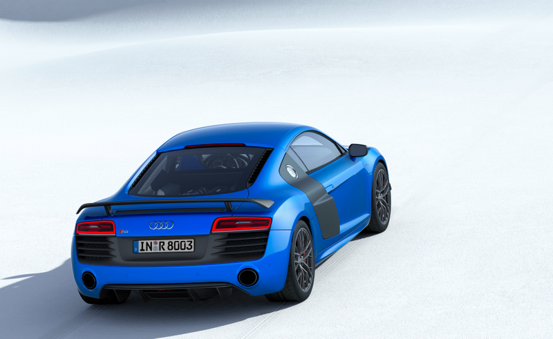 Illustration for article titled Audi R8 LMX To Annihilate Darkness With Laser High Beams
